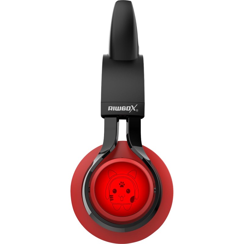 Riwbox CT-7 Cat Ear Bluetooth Headphones, LED Light Up Bluetooth