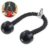 Accessotech Heavy Duty Black Tricep Rope Attachment Bodybuilding Plastic End