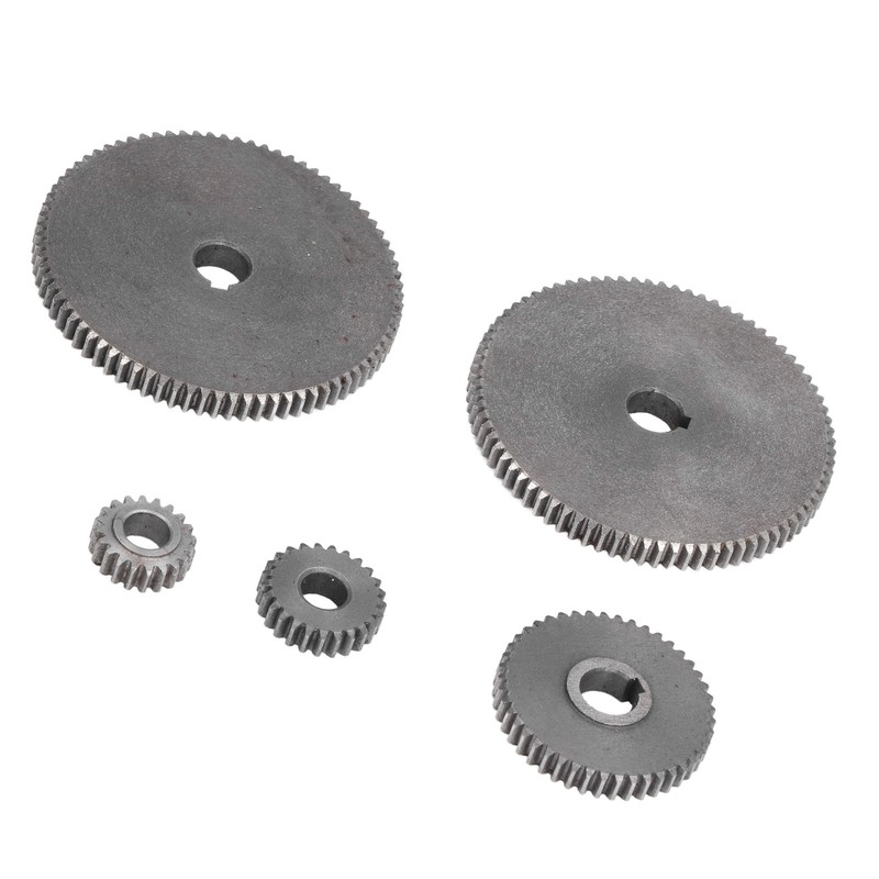 5Pcs Lathe Gear Metal Mini T80 T45 T25 T20 Accessory
