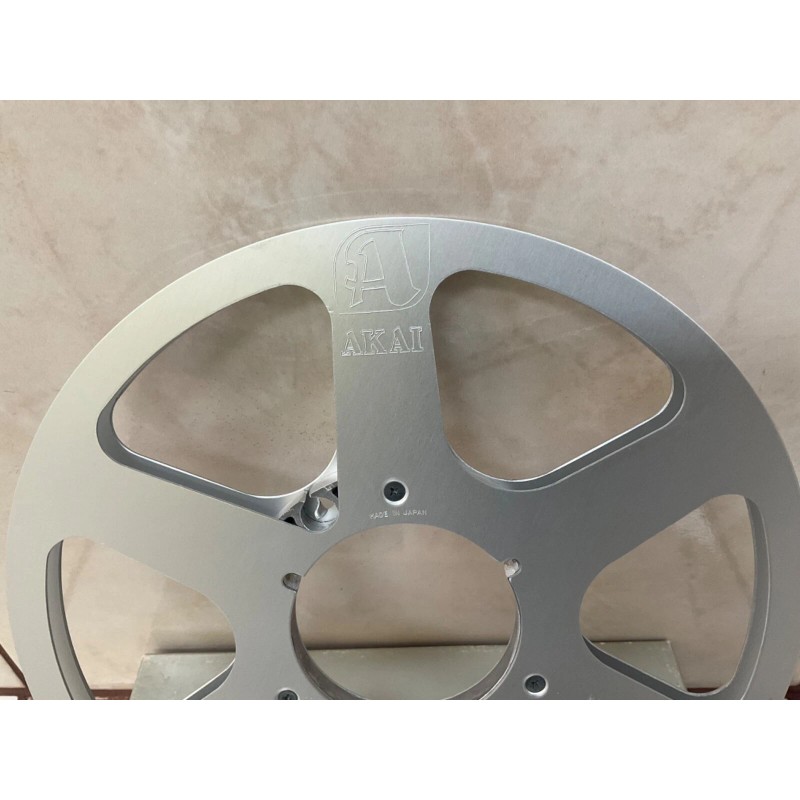 Akai 267 vintage 10.5" Metal Reel to Reel 1/4" Tape