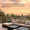 Suchtale 4 Pack 2.8 FT String Light Poles, Suspension Outdoor