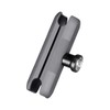 FANAUE Anti-Theft Aluminum Motorcycle Mount Parts Intermediate Mount Double Socket
