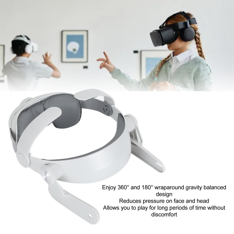 Head Strap Accessories, Adjustable Balance Weight Strap Replacement, 360° 180°