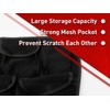 BAKAFOH Front Trunk Lid Organizer Frunk Tool Bag for Can