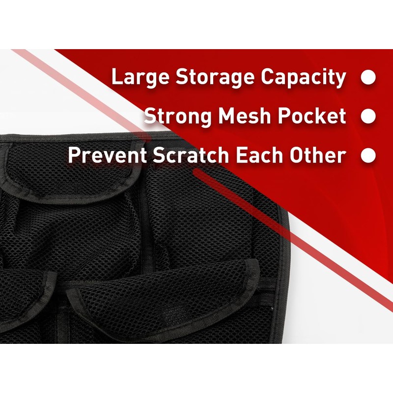 BAKAFOH Front Trunk Lid Organizer Frunk Tool Bag for Can
