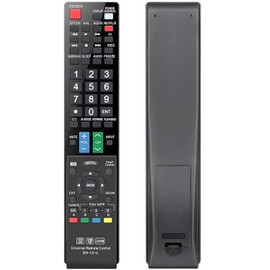 Universal Remote Control for Almost All Sharp Smart AQUOS TV LCD LED HD TV, GB004WJSA GB005WJSA GA890WJSA GB118WJSA GJ221-C GJ221 (SH-13+L)