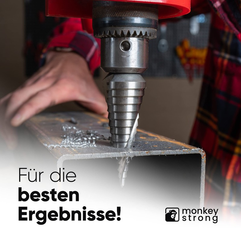 Step Drill Bit [Diameter 4-30 mm | Extra Sharp] Made