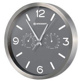 Bresser Wall Clock 250 x 250 mm White