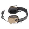Military Headphone Retractable Foldable Hunting Headphone with Microphone for 20.5in~25.2in