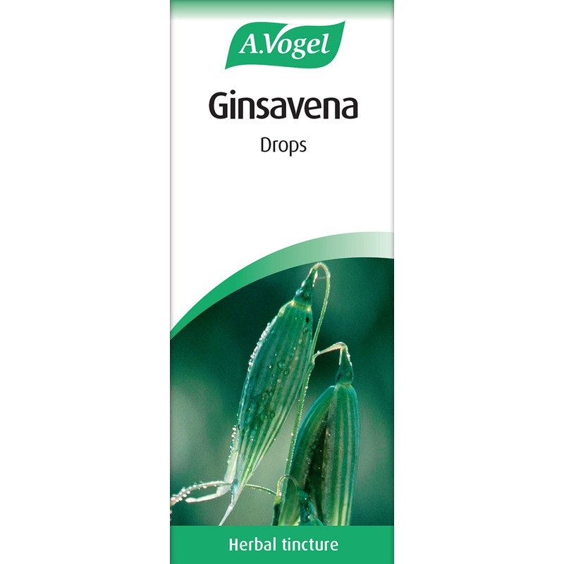A.Vogel Ginsavena Drops | Herbal Food Supplement | Extract of