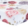 Lambs & Ivy Secret Garden Floral Cotton Baby Fitted Crib