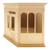 MyTinyWorld Dollhouse Miniature Double Bay Corner Shop Set