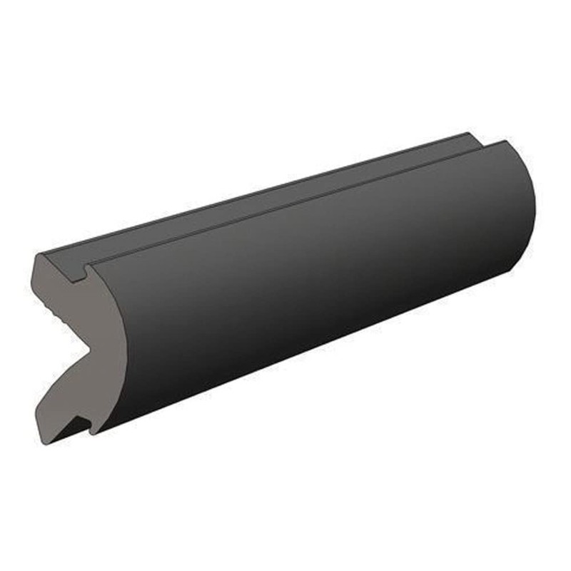 Taco Marine V12-4155BKA50-1 Flexible Rub Rail Vinyl Insert - 3/4"