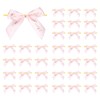PATIKIL 50 Pcs I Love You Ribbon Bows 3.5 Inch