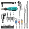 Angle Screwdriver Attachment, Robust and Easy to Use, Angle Wrench,