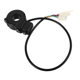 Alipis Mm Motorcycle Handlebar Switch in Headlight Signal Horn Switch for Scooters Atvs Plastic Construction