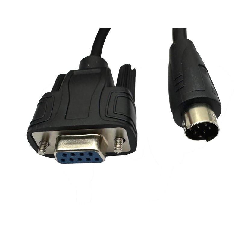 Halokny DB9 RS232 a Mini cable de cabeza redonda de