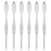 HEMOTON 6 Pack Seafood Forks Picks Stainless Steel Seafood Crab
