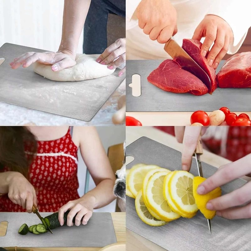 Titanium Cutting Board,Cutting Board,Titanium Cutting Board for Kitchen,Stainless Non Stick