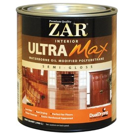 ZAR Ultra Max Semi-Gloss Clear Polyurethane 1 qt.