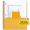 Five Star Spiral Notebook + Study App, 3 Subject, College