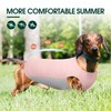 Kuoser Dog Cooling Vest Breathable Mesh Sun Protection Shirt for
