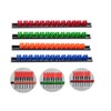 3-H Screwdriver Organizer, 4 pcs Pegboard Screwdriver Holder,Newly Opened Mold