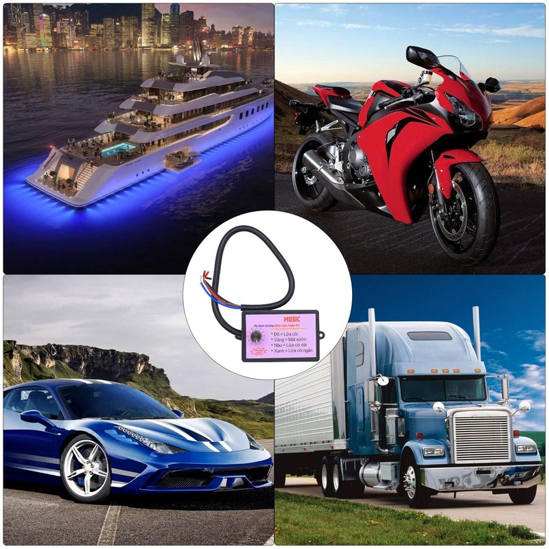 12-24 V Car Truck Horn Controller 12 Sounds Horn Sound