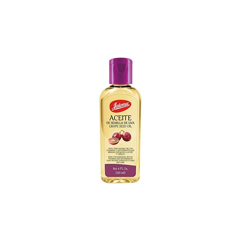 Jaloma Aceite de Semilla de Uva, para Piel y Cabello,