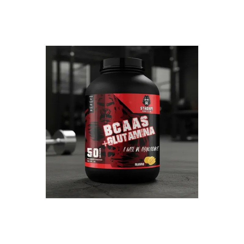Bcaas Glutamina Strong Protein 1kg Varios Sabores