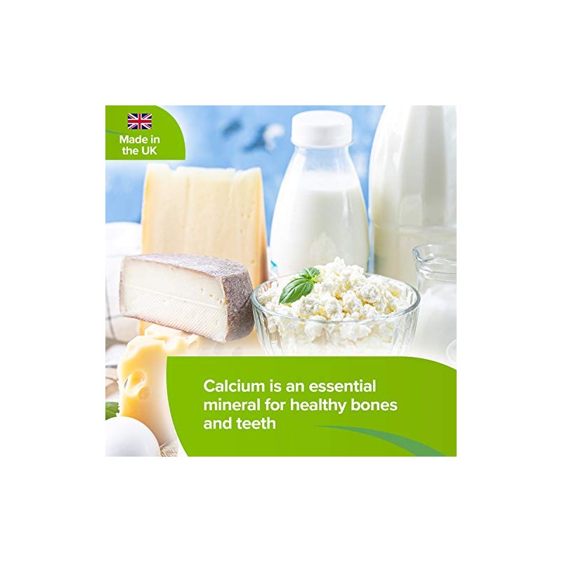 Lindens Calcium 400mg Tablets with Vitamin D3-100 Tablets - Contributes