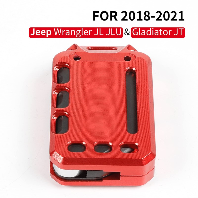 JeCar Key Fob Cover Case Key Holder Shell for 2018-2023