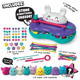 John Adams So Squishy Style Studio: Arts and Craft Squishy Fashion Jewellery Maker, make cute fidget rings, bracelets, necklaces and bag charms, for kids ages 5+