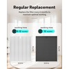 Leemone 5510 5520 Replacement Filter Q Compatible with Winix 5510