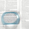 MAGDEPO 5X Desktop Dome Magnifier Paperweight 3 inch Magnifying Glass