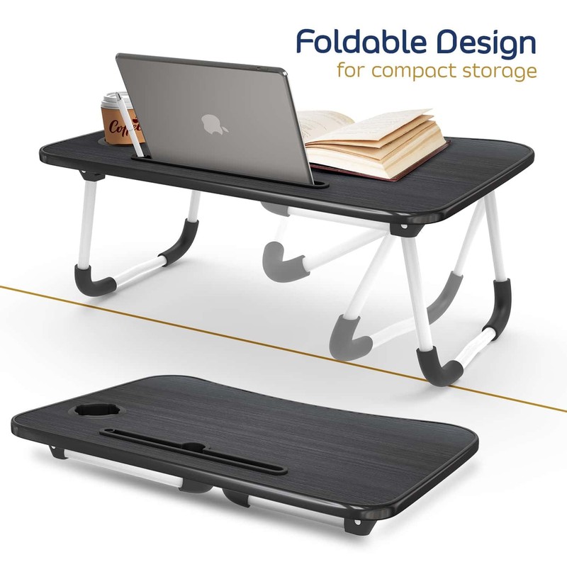 Clara Clark Reading Pillow with Portable Lap Desk for laptop