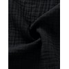 Latuza Men's Cotton Gauze Robe Lightweight Bathrobe with Pockets L