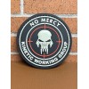 Unbranded Tactical PVC Patch, No Mercy Kinetic Working Group Patch,