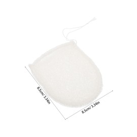 Baluue Deep Exfoliating Cleansing Mitts Reusable Facial Scrub Gloves for Daily Skin Care Makeup Remover Gentle Pore Cleansing for Men Women