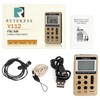 Retekess V112 AM FM Radio Portable, Mini Radio,Digital Tuning Rechargeable
