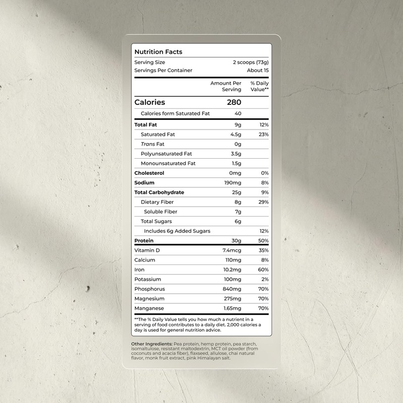 Blueprint Bryan Johnson Vegan Protein Meal Replacement – Plant Based