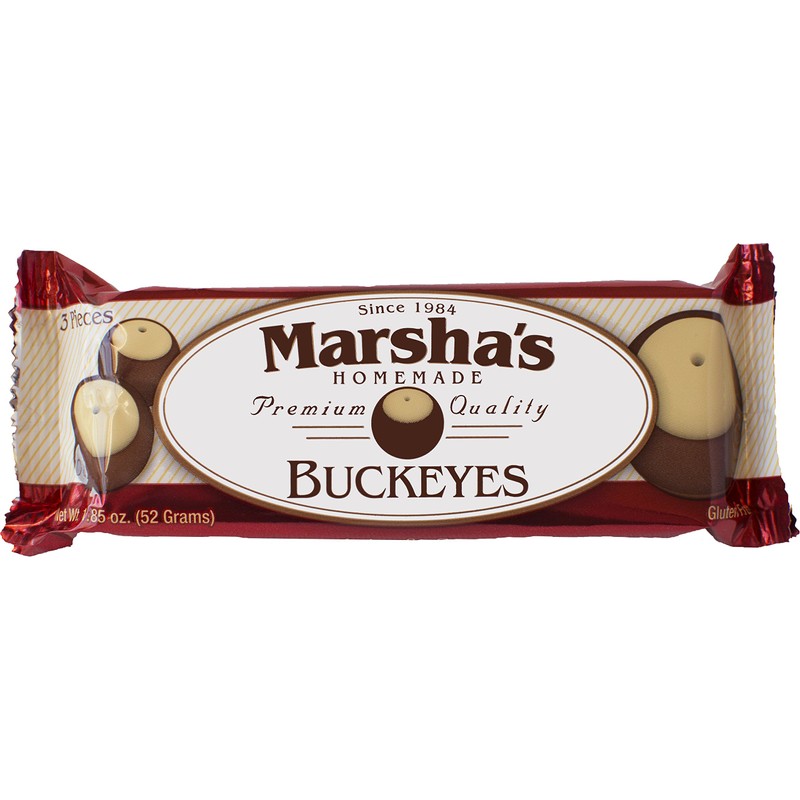 Marsha's Buckeyes 3-Pack (18, 3-Packs Per Case)