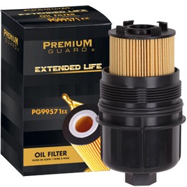 Premium Guard Extended Life Oil Filter up to 10k Miles PG99571EX | Fits 2020-2023 Ram 1500, 2020-2023 Jeep Wrangler, 2021-2023 Gladiator