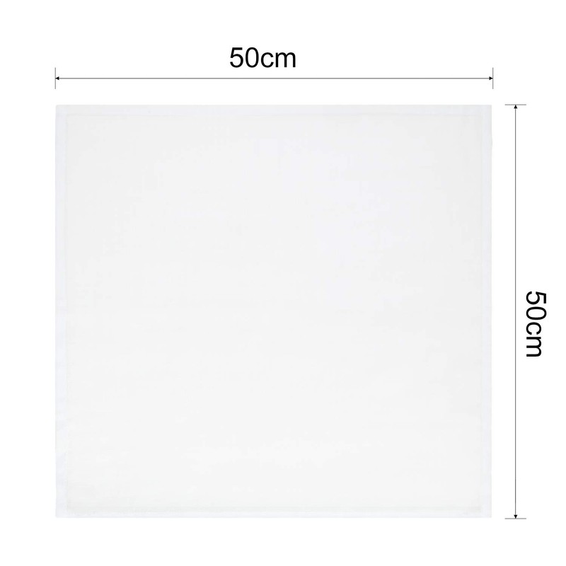 Square Soft Muslin Pure Cotton Cloth, Fit for Straining Fruit,