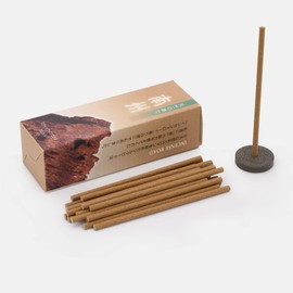 Zen Minded - Shoyeido Incense Road Nan-shu Chai Japanese Incense - 20 Sticks & Holder