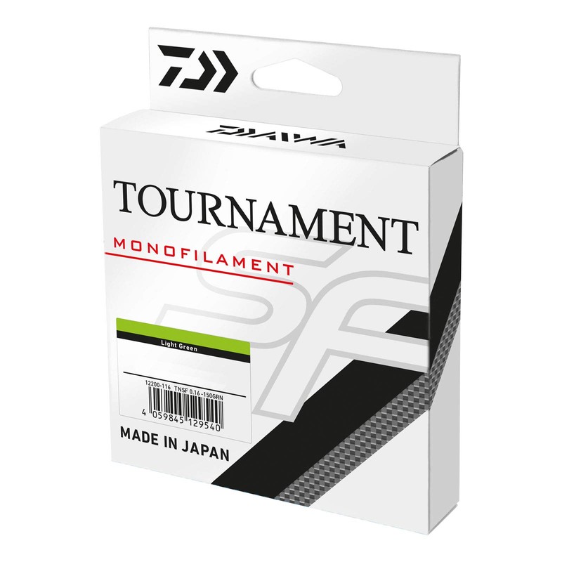 Daiwa Unisex - Adult Tournament SF Line Cord Green Transparent