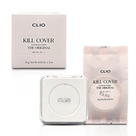 Clio Kill Cover Founwear Cushion The Original (Main Product + Refill) / 클리오 킬커버 파운웨어 쿠션 디 오리지널(본품+리필)