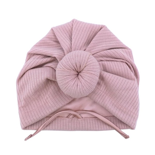 Sugarmelon Cute Silk Satin Lined Turban Hat for Newborn Baby