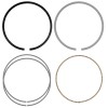 Caltric Cylinder Piston Ring for Kawasaki Brute Force 650 KVF650