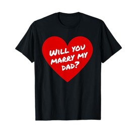 Wedding Proposal - Will You Marry Me Unisex Classic Fit Black Cotton Polyester Blend T-Shirt